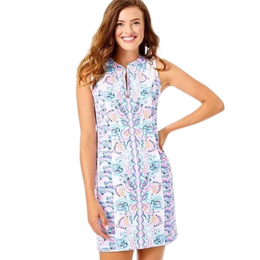 NWOT Lilly Pulitzer Upf 50+ Luxletic Courtney Shift Golf Dress 12